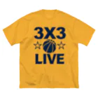 sports_tower スポーツタワーの3x3・スリーエックススリー・3人制バスケ・Tシャツ・アイテム・グッズ・ストリートバスケ・バスケットボール・スピーディーなバスケ・1試合10分間の21点ノックアウト・スポーツ・有望 Big T-Shirt