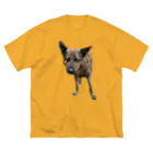 EYE CANDYの愛犬注意 ビッグシルエットTシャツ