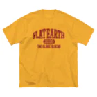 Mappila SHOPのカレッジ風［ネバダカラー］　フラットアース　FLATEARTH Big T-Shirt