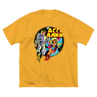 islandmoon13の宇宙の男女　　昔のアメコミ風 Big T-Shirt