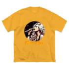 islandmoon13の美しきROCK STAR ビッグシルエットTシャツ