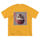 てくのちゃんのサンタを信じてる猫 Big T-Shirt