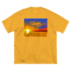 日々好日屋2号店の田んぼと夕焼け Big T-Shirt