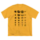 【SALE】Tシャツ★1,000円引きセール開催中！！！kg_shopのラーメンマニア(文字ブラック) ビッグシルエットTシャツ