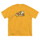 ボビコのDREAM PIZZA ビッグシルエットTシャツ