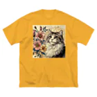 猫の世界のアールヌーボーな猫ちゃぁぁん Big T-Shirt