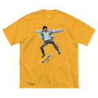 火山梅（kazanbai） storeの【アパレル】#3 モザイク タイル スケートボーダーズ (mosaic tile skate boarders)  ビッグシルエットTシャツ