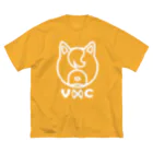 VIRTUAL CROSSのShiba Logo white  Big T-Shirt