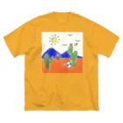 クマバチゴルフ倶楽部のクマバチとメキシカンタイル Big T-Shirt