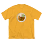 スナックキミドリ -購買部-の朝カレーハムキャベツ Big T-Shirt