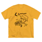 Too fool campers Shop!のびあたいむ01(黒文字) ビッグシルエットTシャツ