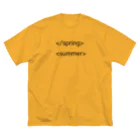 Fummy GoodsのHTML風　Tシャツ ビッグシルエットTシャツ