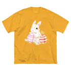 しず華＊(カラー･リボンボン)のEaster ビッグシルエットTシャツ