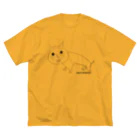 ブラフマーのkuro neco ビッグシルエットTシャツ