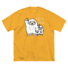 イラスト MONYAAT のイエティのイエ～イ　B Big T-Shirt