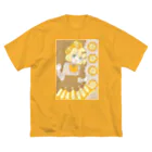 かわいいもののおみせ　いそぎんちゃくのオランジェットちゃん ビッグシルエットTシャツ