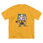 ヤヤチョモランマのギンギンくん ビッグシルエットTシャツ