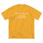 【仮想通貨】ADKグッズ専門店 のWE'RE IN THE SAME BOAT! ビッグシルエットTシャツ