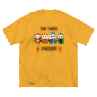 キッチュの三国志パンダ ビッグシルエットTシャツ