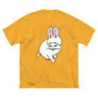 ねこの巣のかわいい兎…？【白】 Big T-Shirt