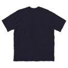 72dsgnのhako-neko [Blue] ビッグシルエットTシャツ