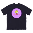 k.chubbyのいたずらガール ビッグシルエットTシャツ