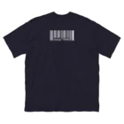 KAWARI_monoのバーコード_since1993 ビッグシルエットTシャツ