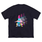 ニンジャスレイヤー公式/ダイハードテイルズの【両面な】BIO SUMOTORI EBI Big T-Shirt