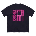 mojokinnのTO-247 ビッグシルエットTシャツ