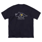 モカのKANJYOトリケ ビッグシルエットTシャツ