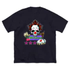 GOD LUCK💀to youのピエロGOD LUCK to  you🤡✨ ビッグシルエットTシャツ