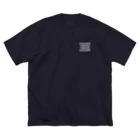 のれんラジオ／オフィシャルサポーターズショップの「朝散歩よ永遠なれ／SMALLロゴ」ビッグシルエットTシャツ ビッグシルエットTシャツ