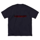 神の子の神の子RED ビッグシルエットTシャツ