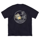 猫と釣り人のSAZAE2_C ビッグシルエットTシャツ