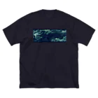 taxioribaのpixel leaf Big T-Shirt