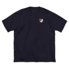 ねこやしきのMIKE0326 ビッグシルエットTシャツ