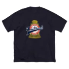 PoooompadoooourのRailroadsロゴ ビッグシルエットTシャツ