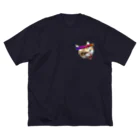 washakiti1の縞三毛猫きいの発狂YEAR ビッグシルエットTシャツ