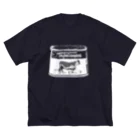 Too fool campers Shop!のイツモのコンビーフ01(白文字) ビッグシルエットTシャツ