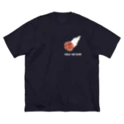 Danke Shoot Coffeeのホヤメテオ(胸部プリント) Big T-Shirt