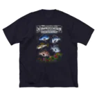 猫と釣り人のFISHING_S4C ビッグシルエットTシャツ