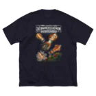 猫と釣り人のFISHING_S8C ビッグシルエットTシャツ