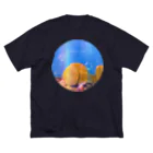 kunisakiokosunjarの国東おしり岩 ビッグシルエットTシャツ