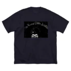 kukurirukuk shopのOne Hundred Billion Satellites ビッグシルエットTシャツ