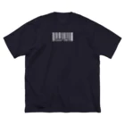 KAWARI_monoのバーコード_since1981 ビッグシルエットTシャツ