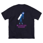 NIKORASU GOのユーモア夏デザイン「密猟ちゃうで」（Tシャツ・パーカー・グッズ・ETC） ビッグシルエットTシャツ