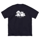 イラスト MONYAAT のToypoo ＆Pome B ビッグシルエットTシャツ