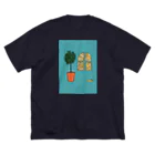 SUKUMAのバナナの夢(ブルー) Big T-Shirt