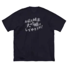 stereovisionのお前も純米大吟醸にしてやろうか！ ビッグシルエットTシャツ