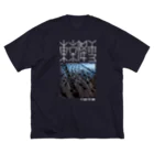 SHRIMPのおみせの東京降雪 ビッグシルエットTシャツ